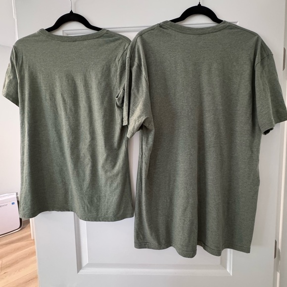 Honeymoon Matching Olive T-Shirt with Palm Design - Picture 4 of 4